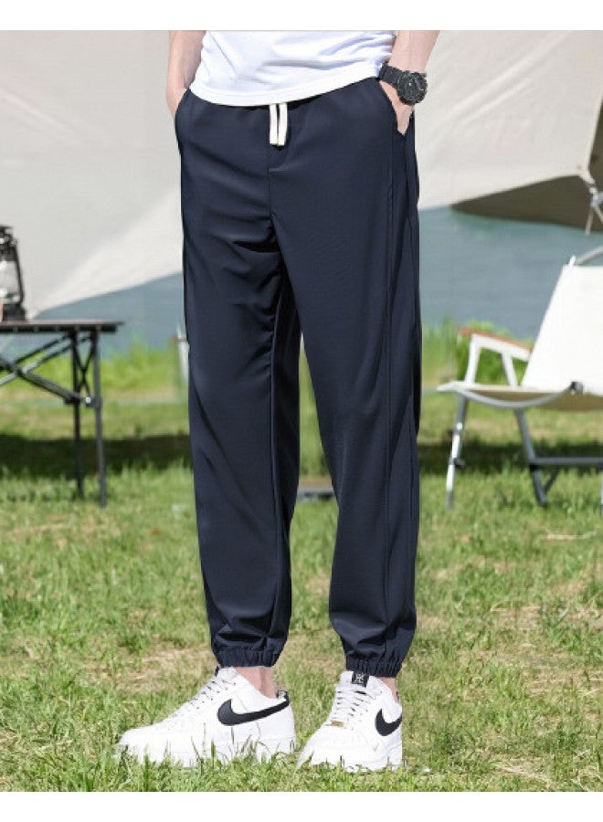 EPTISON 2025 Summer Stretch Casual Pants - Soft, Versatile, Loose-fit Men's Cropped Trousers - Image 1