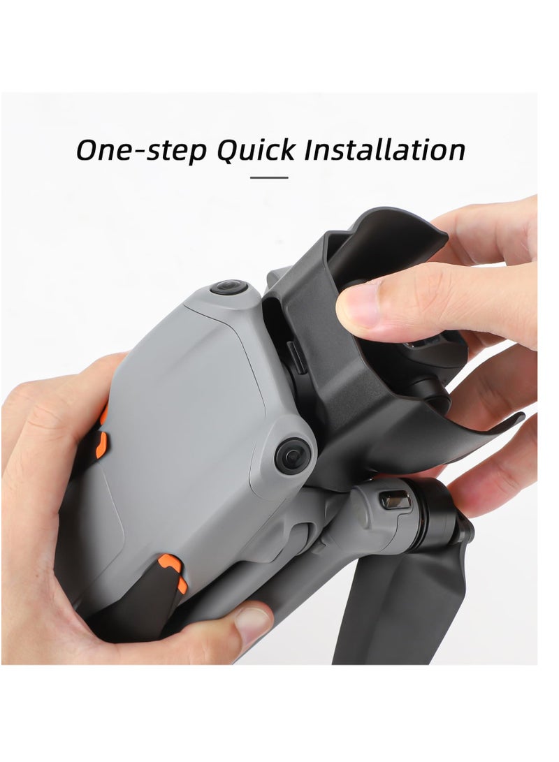 SYOSI Lens Hood for DJI Air 3 Drone Accessories, Anti-Glare Lens Cover Camera Guard Gimbal Protector for DJI Air 3 Drone - Image 5