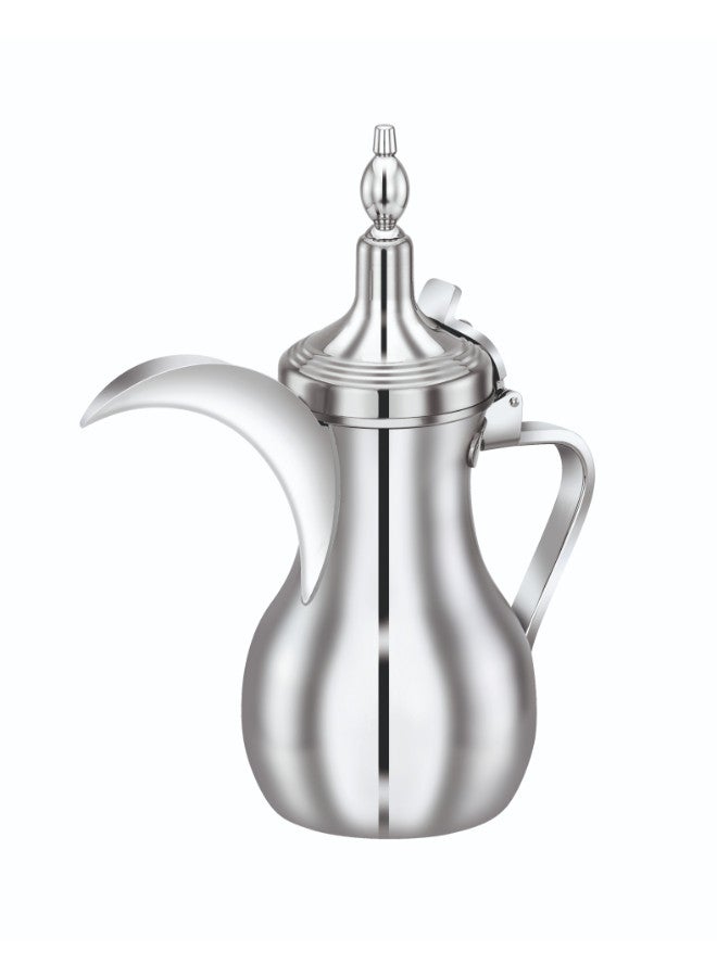 بوهارا دلة استانلس ستيل هندي سعة 26 اونص