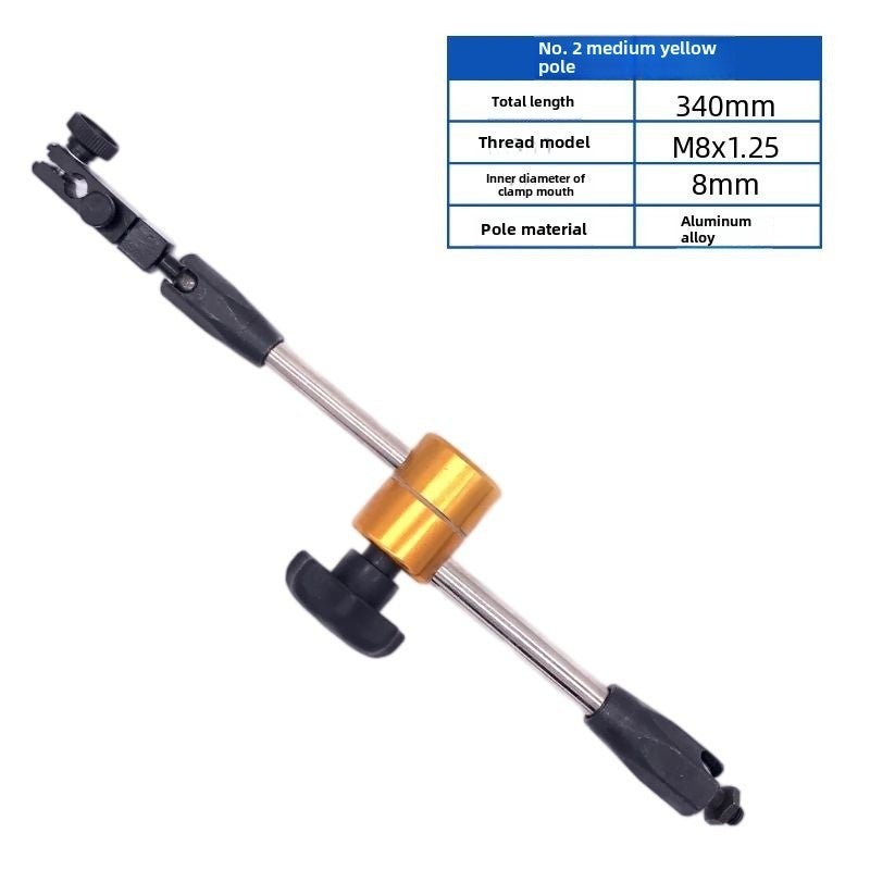 Magnetic Table Holder: Strong Magnetic Base, Universal Adjustment - Durable Construction, Precision Measuring Stand for Engineers, Technicians and Hardware Measurement Tasks - Image 1
