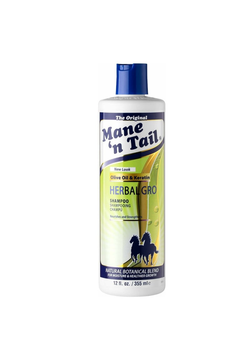 Mane 'n Tail Mane N Tail Herbal Grow Shampoo - 355 ml  - Image 1