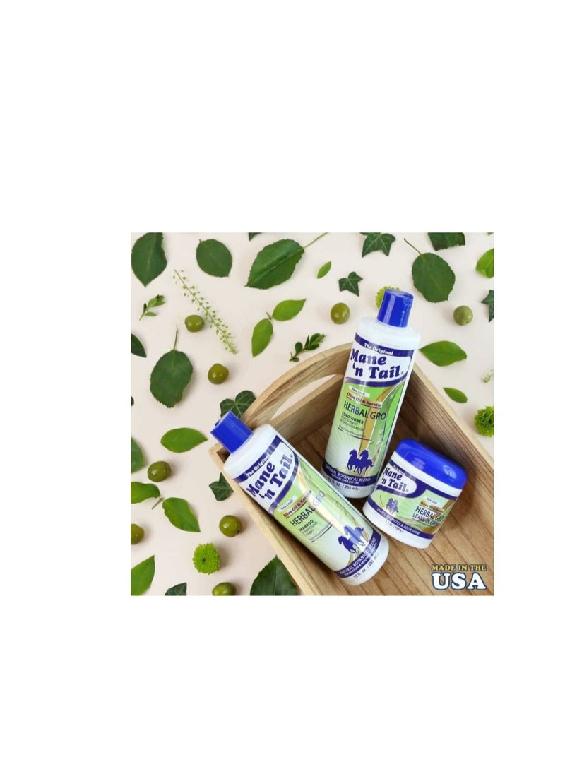 Mane 'n Tail Mane N Tail Herbal Grow Shampoo - 355 ml  - Image 5