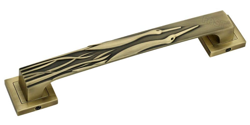 FAST DH96Z 12 inch Brass Antique Finish Main Door Handle/Pull Handle - 1 Pc (Brass, Gold, Yellow) - Image 2