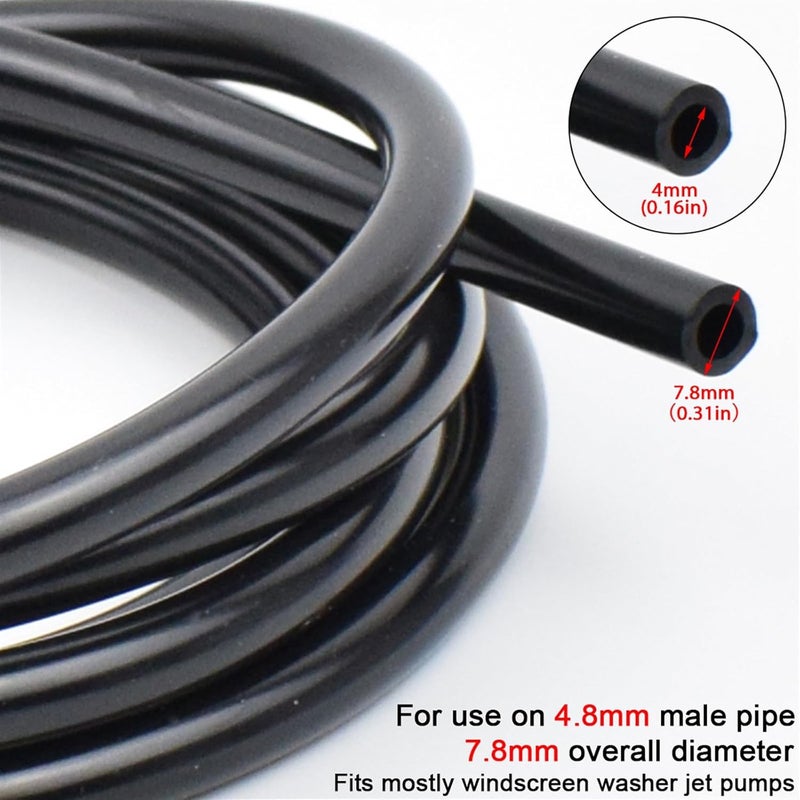 DEMULAX Windshield Wiper Nozzle and Hose Kit - Image 3