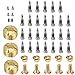 TUORen TUOREN 1 Set of Alto Saxophone Repair Kits Wind Musical Instrument Parts with Rat-tail Screws + Round Head Screws + Nut  - Image 2