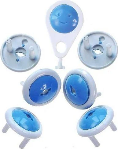 ANKA Child Protection Socket Lock with Key 6 Pieces