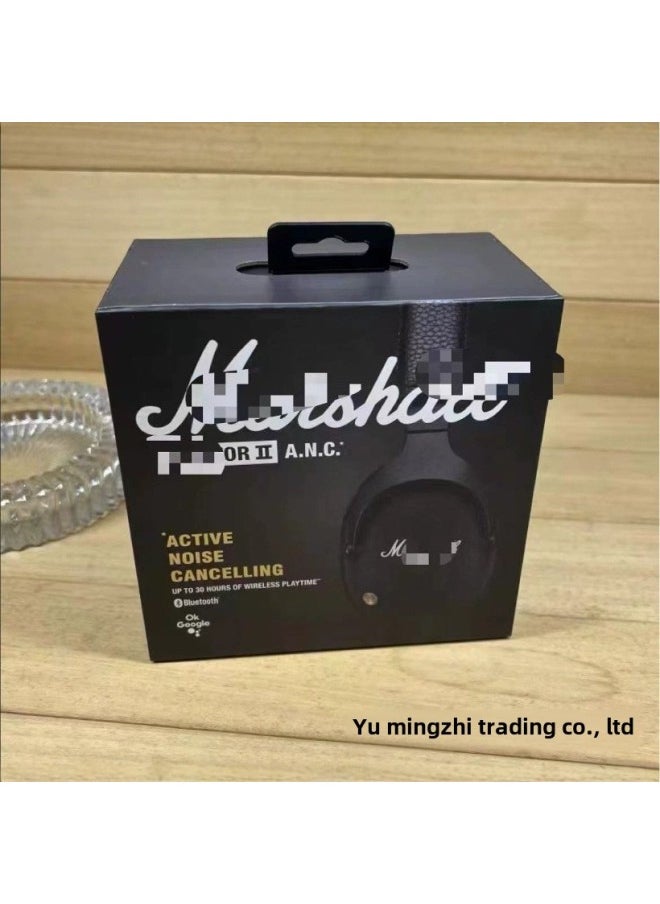 Generic - For Marshall MONITOR II ANC Bluetooth Headset Subwoofer MARSHALL Headset-Color:Black - Image 1