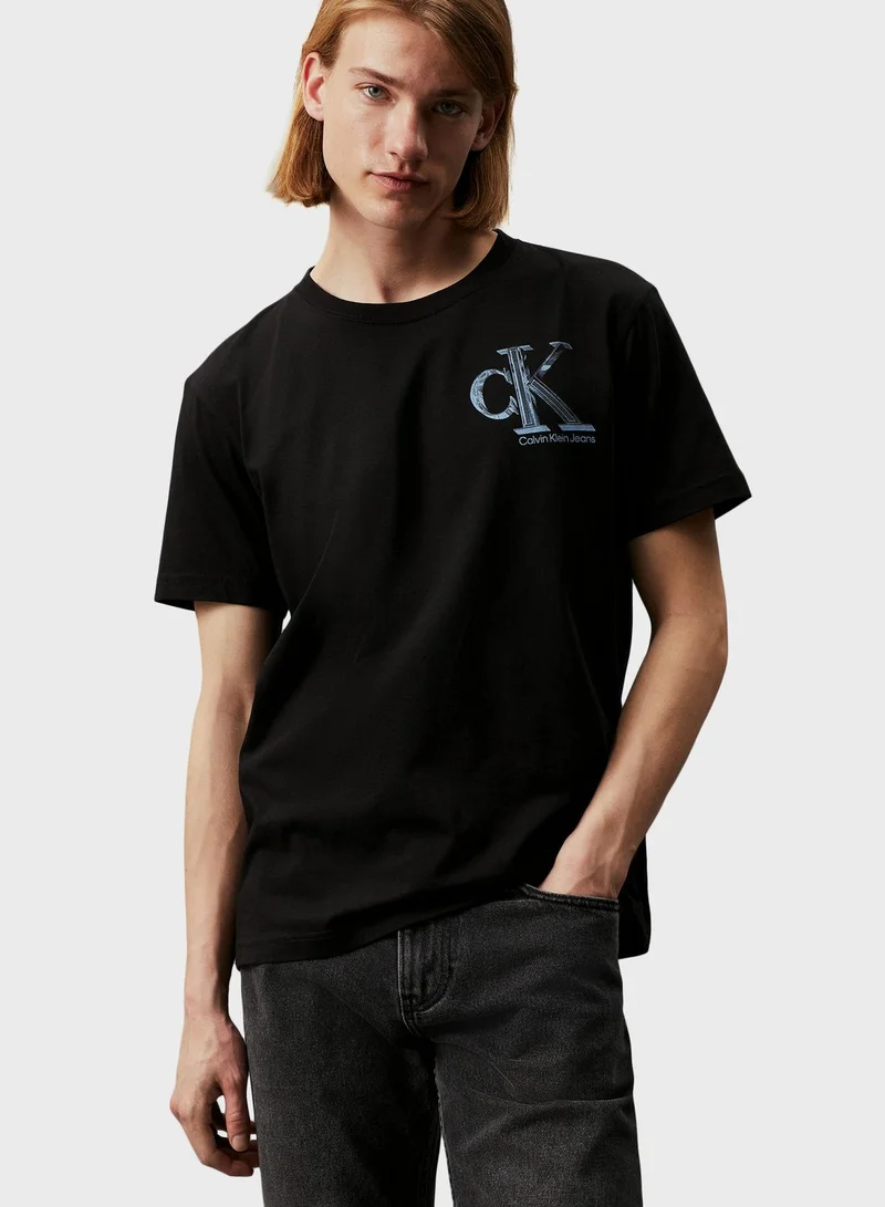 Calvin Klein Jeans Meta Monogram T-Shirt
