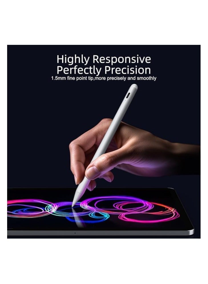 traditious Universal Stylus Pen for Touch Screens - Touch Pen for Mobile, Compatible with all iOS & Android Devices,iPad, iPhone,Laptop,Samsung Phones Tablet Pencil Huawei Pad - Ideal for Drawing & Handwriting - Image 5