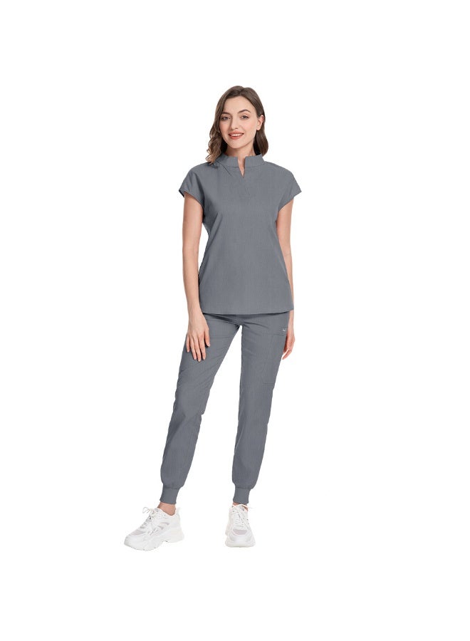 NIBEMINENT Medical Uniforms Women Scrubs Sets Nurse Nursing Work Clothes Beauty Salon Spa Work Clothes Surgical Suit Lab Hospital Overall - Image 1