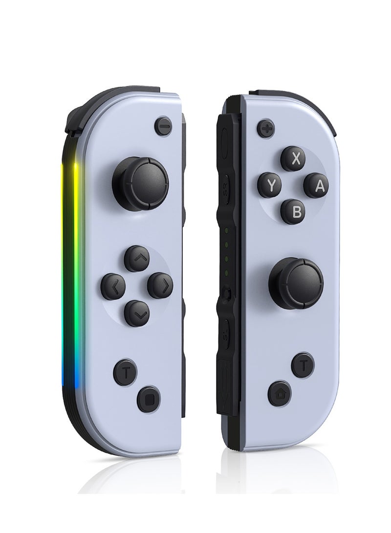 General Nintendo switch JOYCON handle supports one-click wake-up Bluetooth handle NS somatosensory vibration RO G light  - Image 1