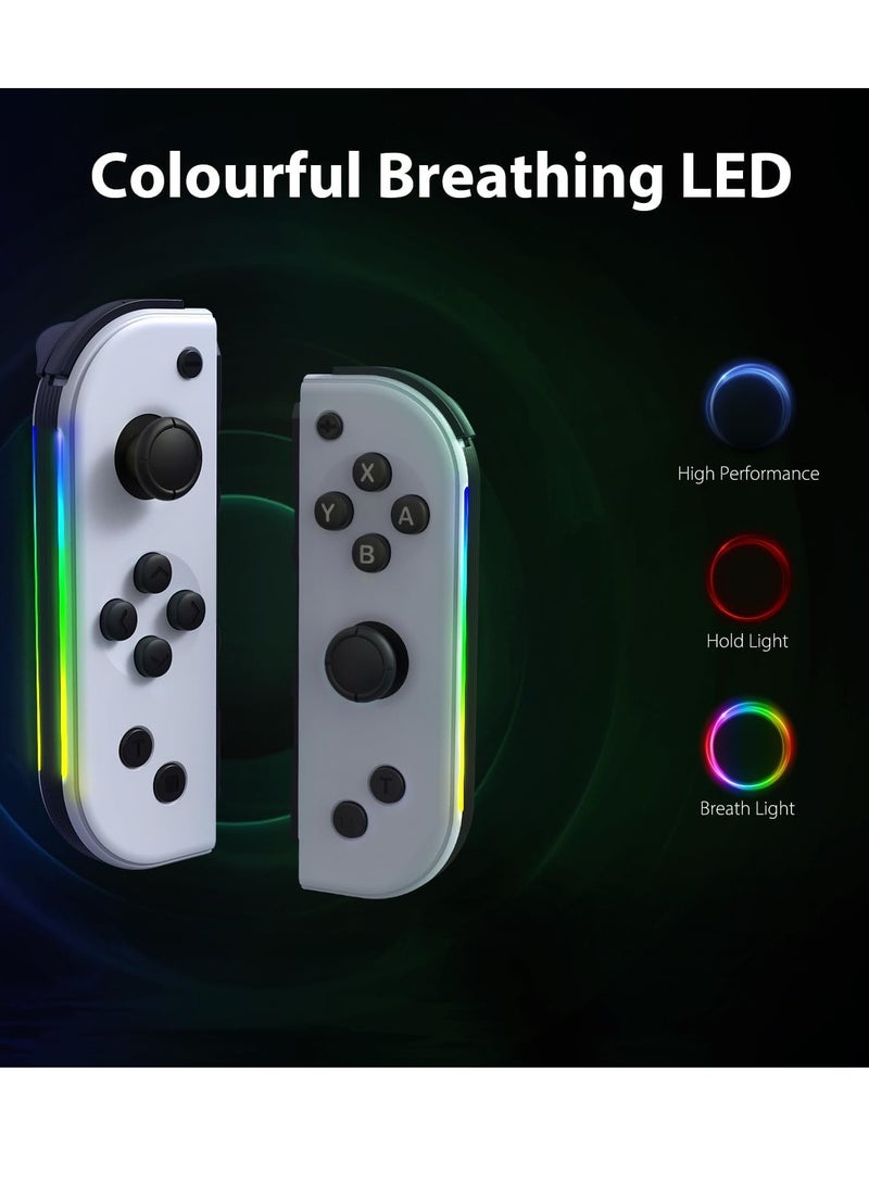 General Nintendo switch JOYCON handle supports one-click wake-up Bluetooth handle NS somatosensory vibration RO G light  - Image 3