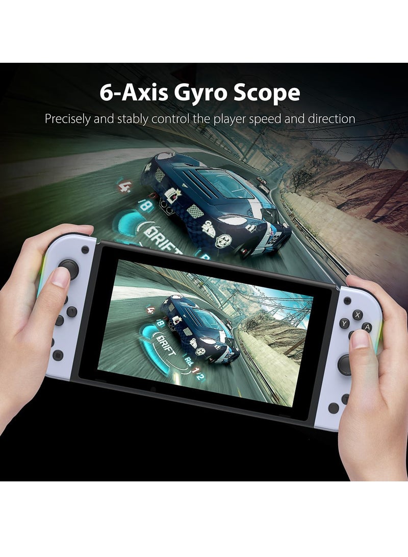 General Nintendo switch JOYCON handle supports one-click wake-up Bluetooth handle NS somatosensory vibration RO G light  - Image 4