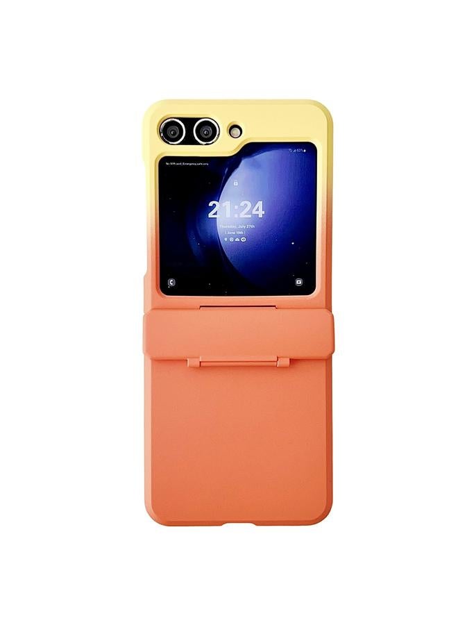 erorex Case For Samsung Galaxy Z Flip5 5G Skin Feel PC Full Coverage Shockproof Phone Case - Image 2
