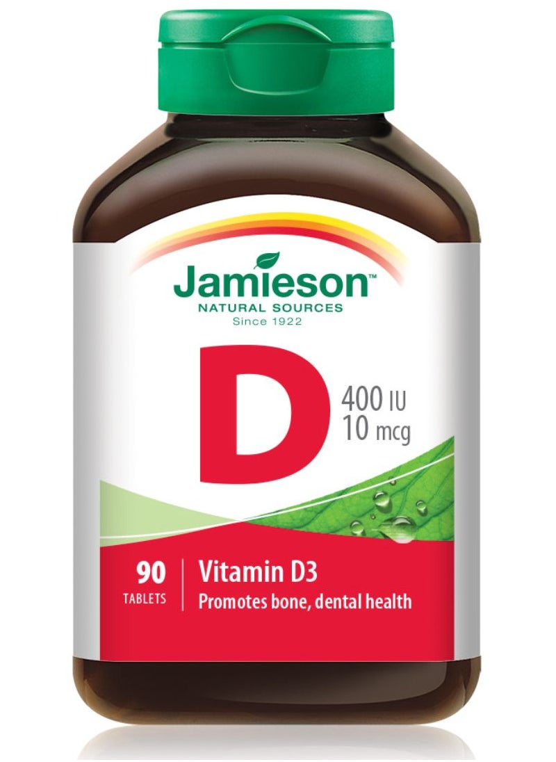 Jamieson Jamieson Vitamin D3 400 IU 90 Tablets  - Image 2
