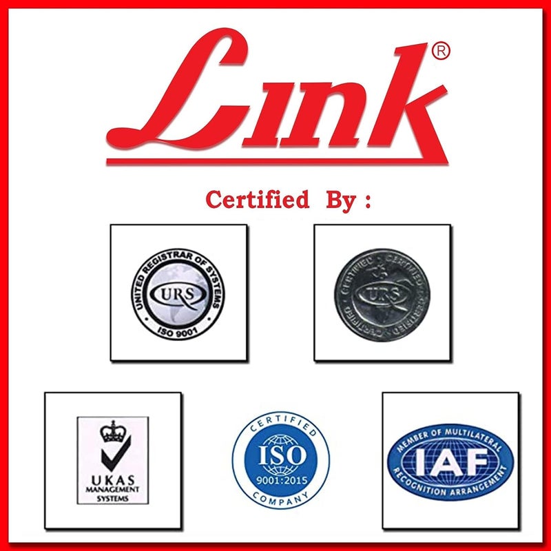 Link ® Telescopic Soft Close Drawer Channel 12 inch 45kg 2 Pc Set (Silver) - Image 4