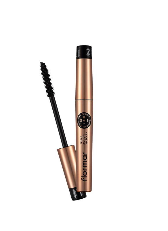 فلورمار Flormar TRIPLE ACTION MASCARA أسود
