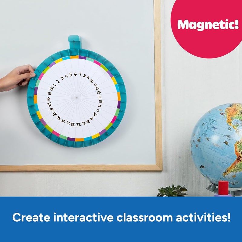 Educational Insights Jumbo Magnetic Spin Wheel - Interactive Classroom Spinner with Activity Cards - Image 5