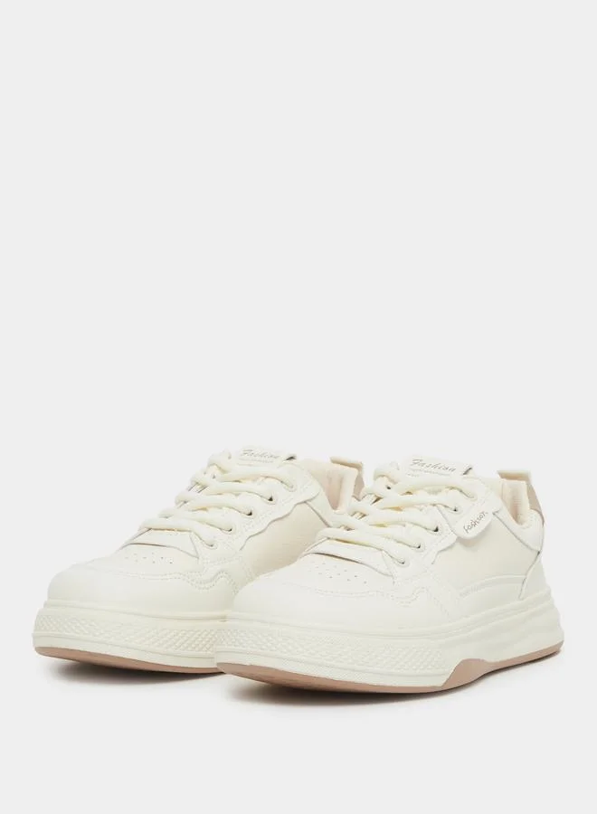 Styli Styli Flatform Lace Up Sneakers