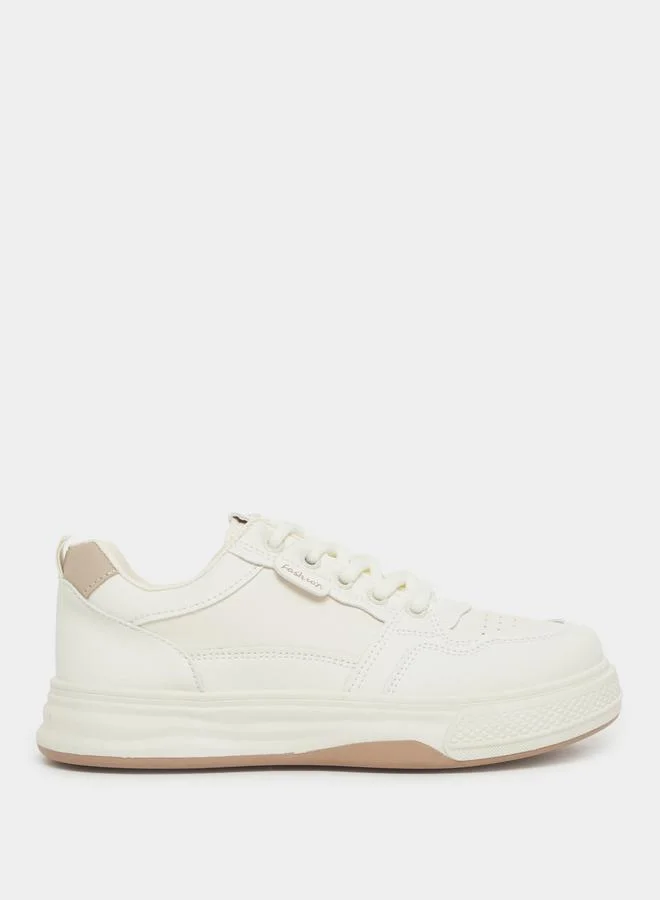 Styli Styli Flatform Lace Up Sneakers