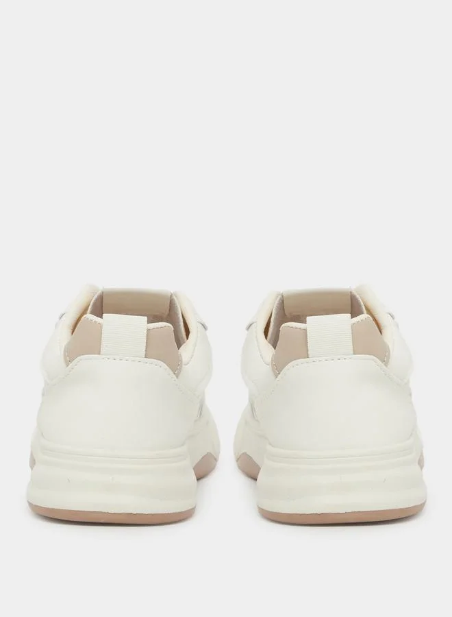 Styli Styli Flatform Lace Up Sneakers