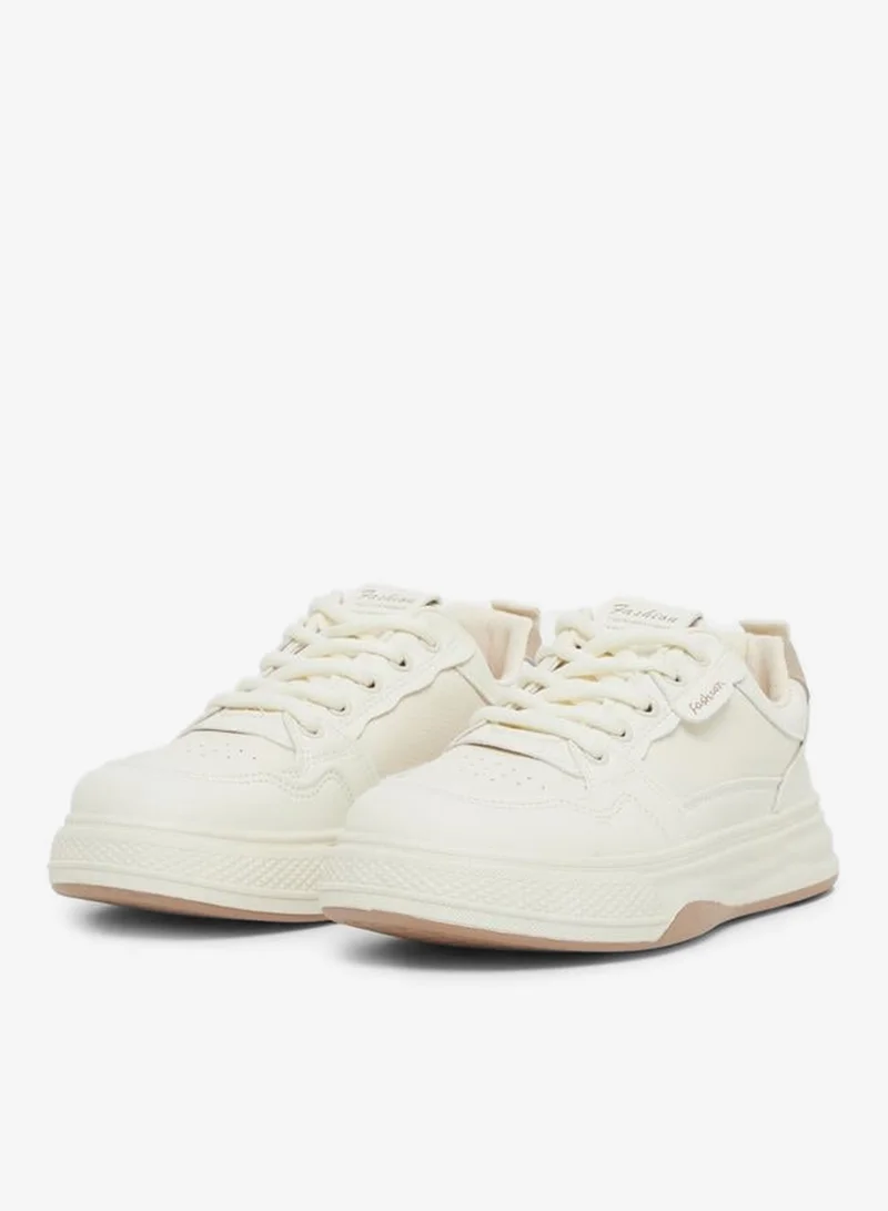 ستايلي اكتيف سنيكرز ستيلى بنعل سميك برباط