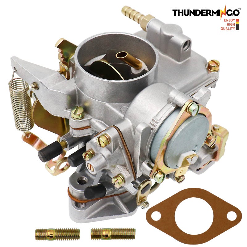 THUNDERMINGO 30/31 PICT-3 Carburetor for VW Beetle 113129029A Air Cooled Type 1 2 3 4 Bug Bus Gghia 1975-1982 Engine with Single Port 1500CC Manifold Automatic Choke Carb 027H117510E - Image 2