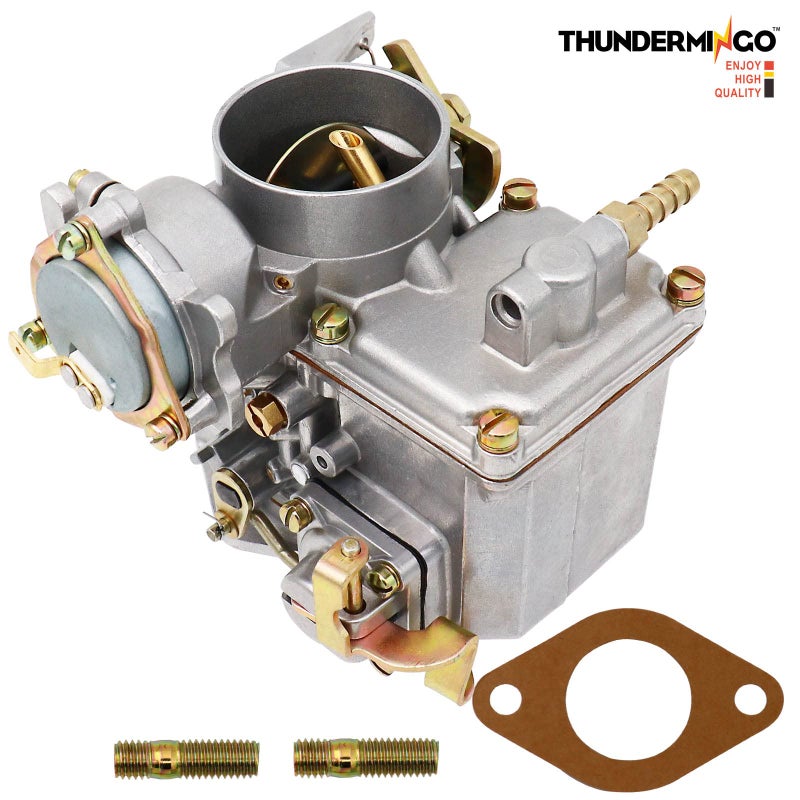 THUNDERMINGO 30/31 PICT-3 Carburetor for VW Beetle 113129029A Air Cooled Type 1 2 3 4 Bug Bus Gghia 1975-1982 Engine with Single Port 1500CC Manifold Automatic Choke Carb 027H117510E - Image 4