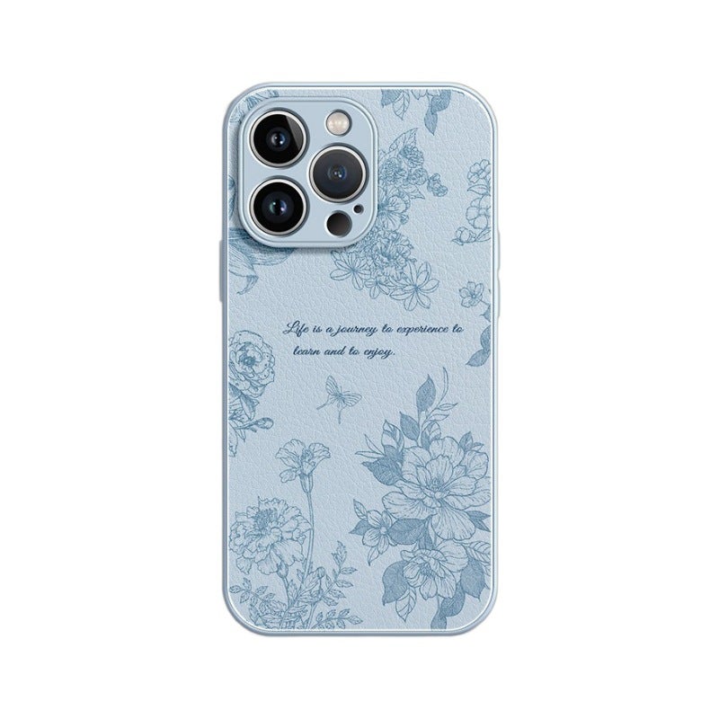 For Apple 15 mobile phone case 13 new iphone15promax glass 12 high-end feeling 11 women 14pro set x - Image 3