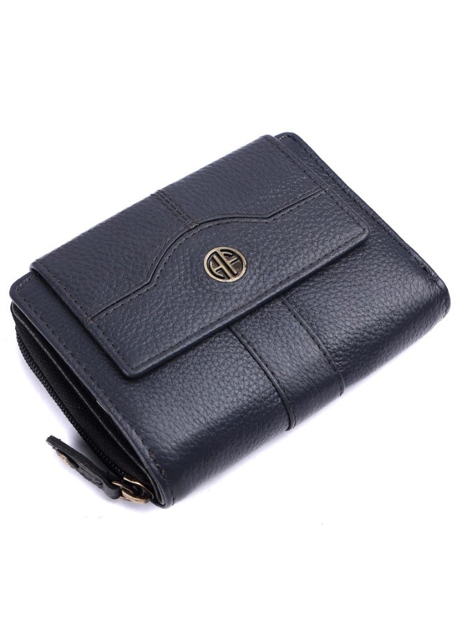 HAMMONDS FLYCATCHER Wallet for Women - Leather Ladies Wallet -MU 14 Card Slots - RFID Protection - 3 ID Card Slots - Women's Wallet - Button Closure -Hand Wallet - Daily Use, Money Purse | TB2M - Image 1