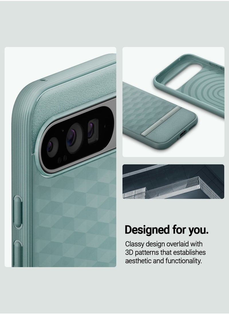Caseology - Parallax for Google Pixel 9 Case / Pixel 9 PRO Case Cover (2024) - Sage Green - Image 1