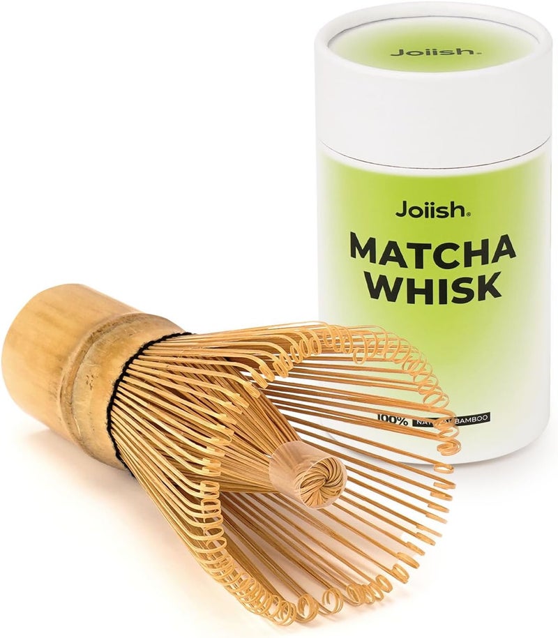 Joiish Matcha Whisk, Bamboo Whisk for Macha Tea, Standard Handcrafted Chasen, Quality Matcha Stirrer Brush, Matcha Powder Mixer Wisk for Authentic Tea Preparation - Image 1