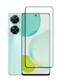 Generic For Huawei nova 11i Screen Protector, Tempered Glass Full Adhesive Full Coverage Bubble-Free Anti Scratch  HD Clear High Responsive for Huawei Nova 11i Black 