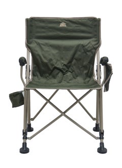 Multi Home Furniture Camping Foldable Chair by Multi Home with One Pocket drink etc. Base is in steel with Modern Design with bag Packing easily moveable any where light in Weight C104S(GREEN)  - Image 4