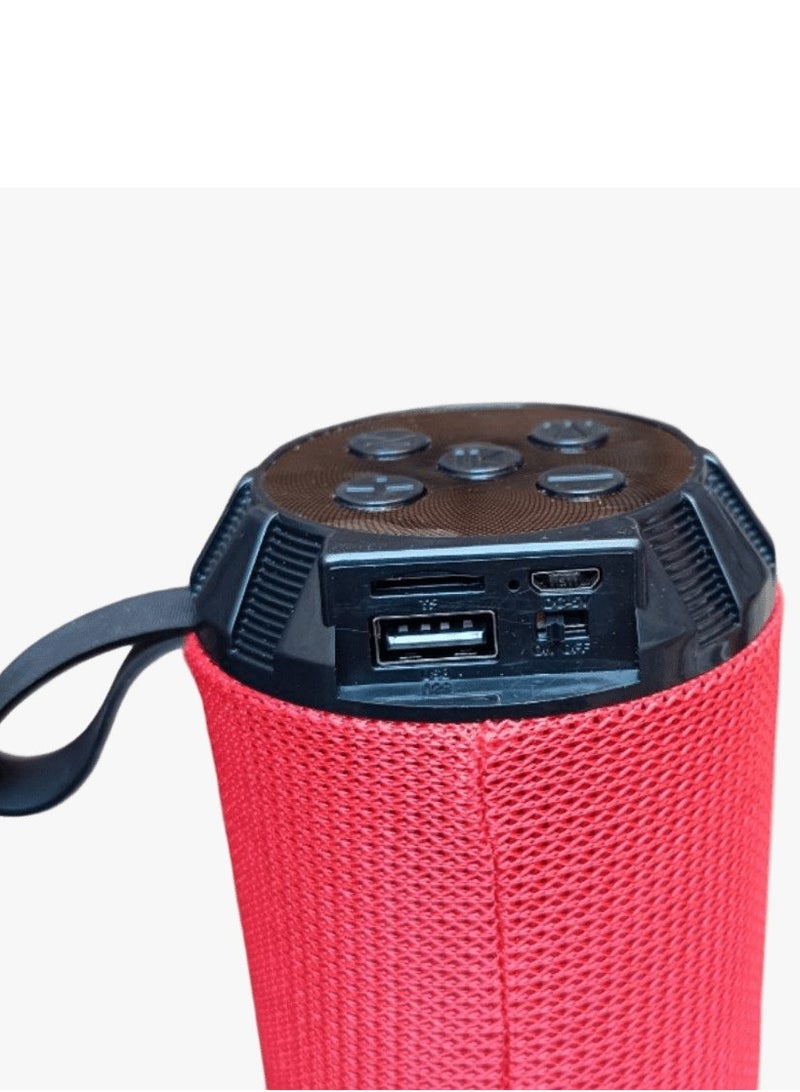 مكبر صوت لاسلكي محمول GT-122 مزود بمنفذ USB وبطاقة Micro SD وراديو FM وصوت ممتاز - Image 3