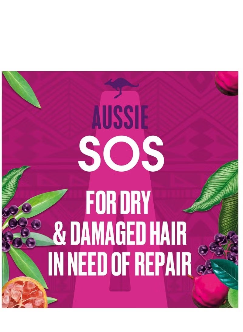 أوسي مجموعة علاج الشعر Aussie SOS Repair، عبوة من قطعتين، 25 مل - Image 4