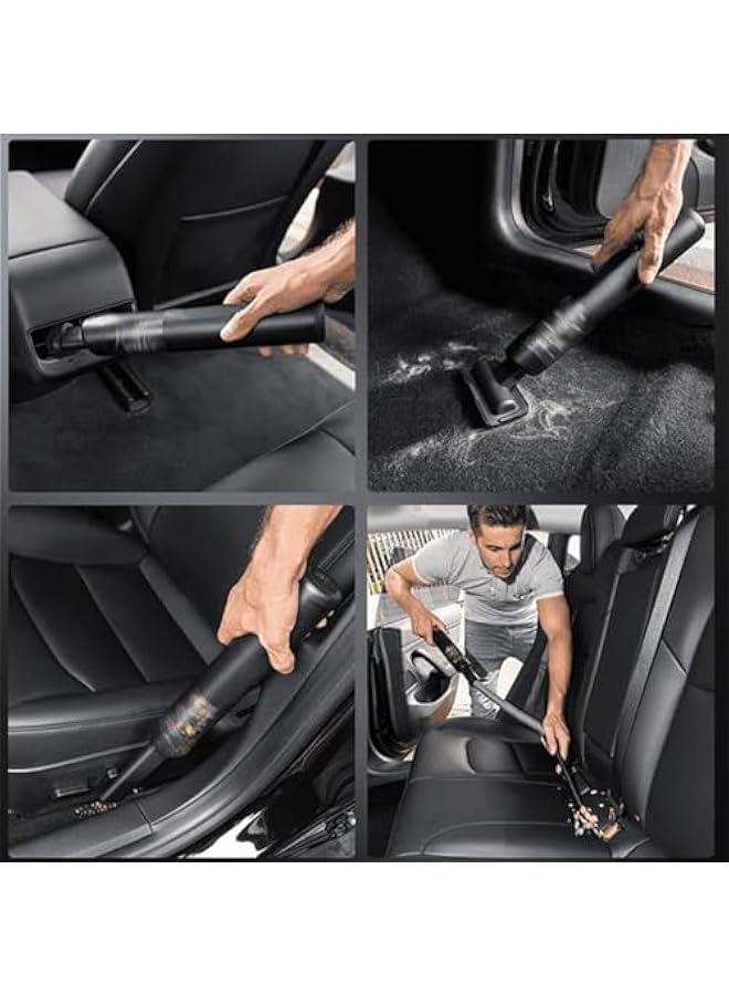 Car Cordless Vacuum 19000Pa Powerful Vacuum 4 In 1 Portable Slim V8 Mate Car Cordless (Some Accessories Are Black) Rechargeable Portable For, Home, Office, Kitchen - Image 5