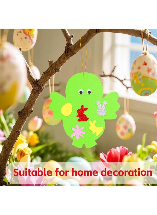 baotongle 302pcs Easter Foam Stickers Set Egg Bunny Chick Decorations for Kids Crafts Party Favors Supplies Easter Craft Kits - Image 5