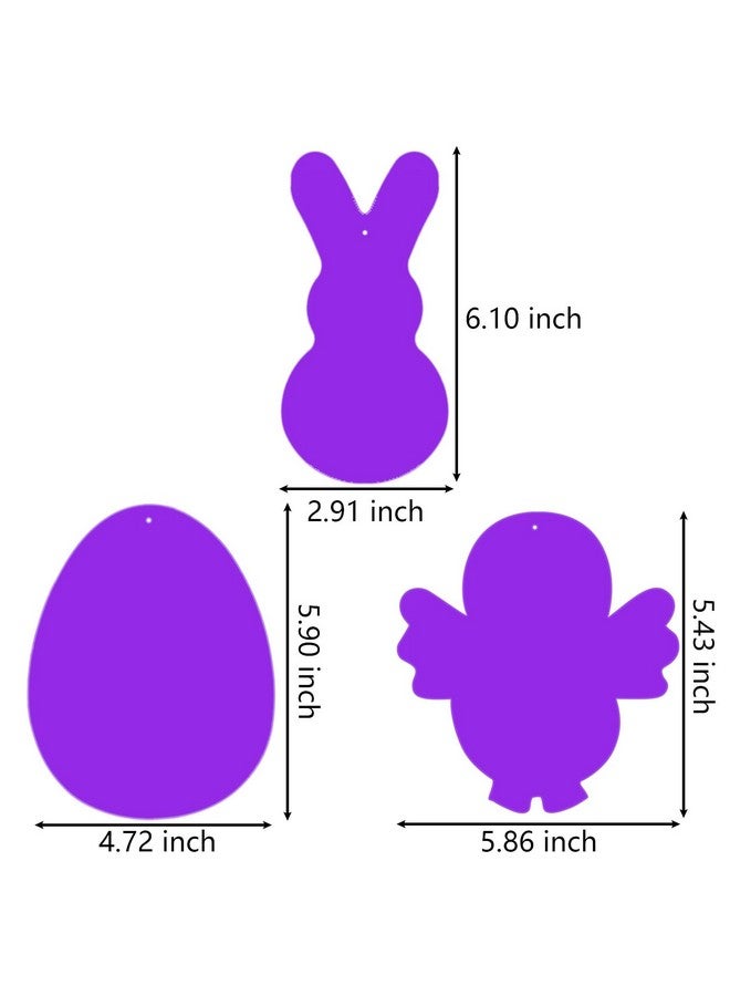 baotongle 302pcs Easter Foam Stickers Set Egg Bunny Chick Decorations for Kids Crafts Party Favors Supplies Easter Craft Kits - Image 2