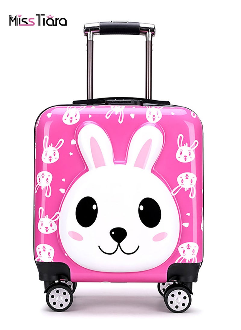 MissTiara - Kids Roller Duffle Bag Travel Quiet Spinner Wheel Luggage 18 Inch Travel and School Roller Case - Image 1