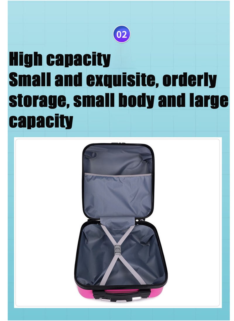 MissTiara - Kids Roller Duffle Bag Travel Quiet Spinner Wheel Luggage 18 Inch Travel and School Roller Case - Image 1