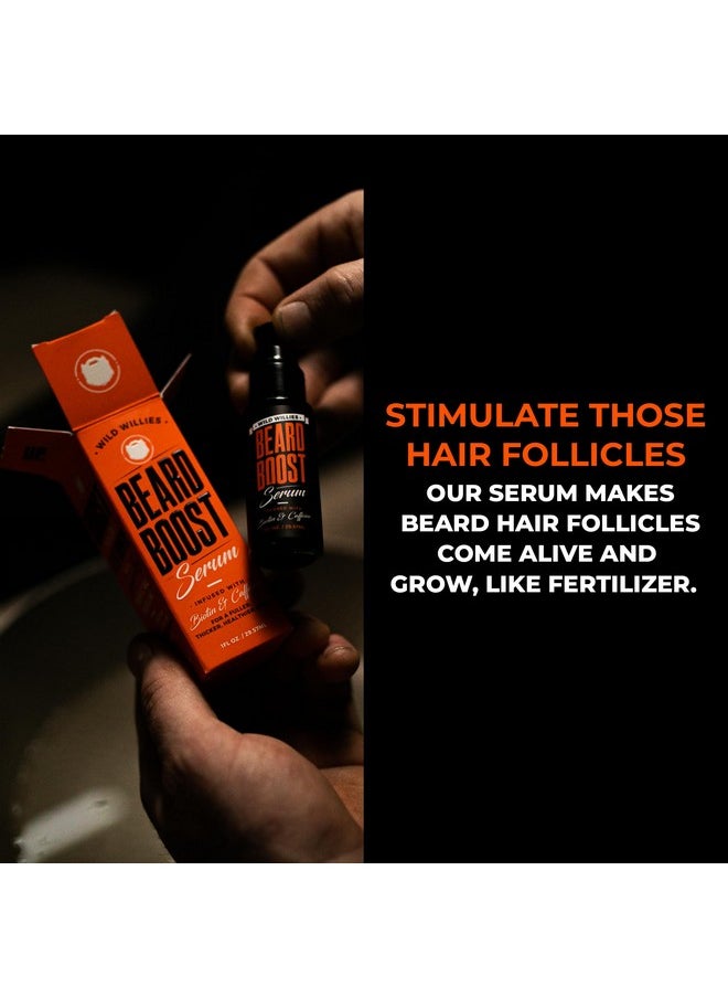 Wild Willies - Moisturizing Beard Shampoo & Conditioner Kit Progrofortified With Biotin & Caffeine For Facial Hair Growth Hydration & Softenerstrengthens Follicles For Healthy Looking Beard 4O - Image 1