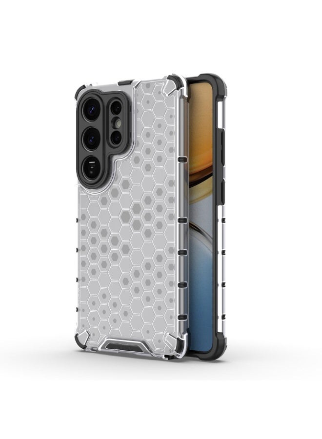 Case Cover Honeycomb Case Shockproof Camera Protection Cover Compatible with Samsung Galaxy S26 Ultra ( transparent) - Image 1
