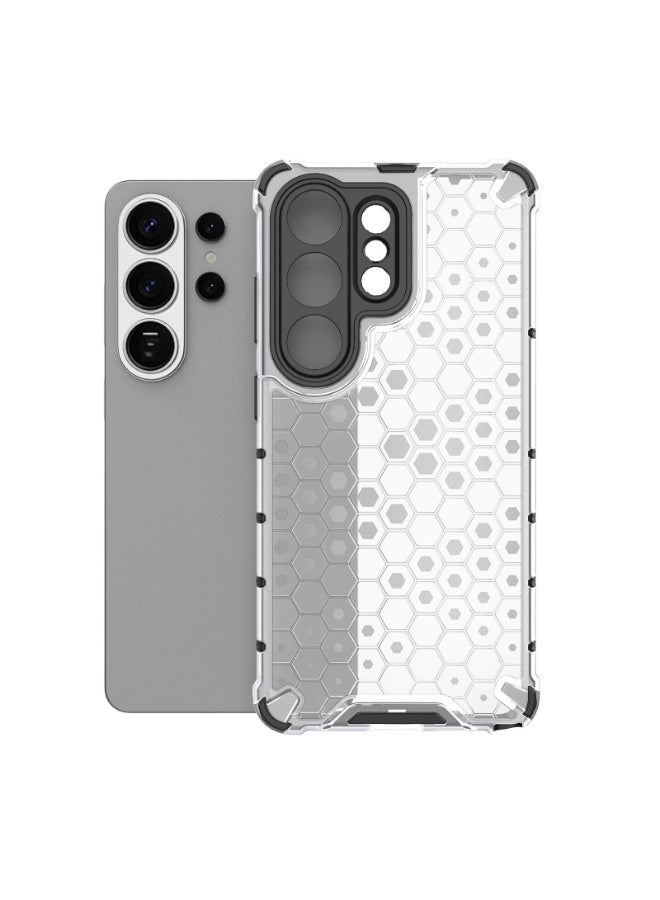 Case Cover Honeycomb Case Shockproof Camera Protection Cover Compatible with Samsung Galaxy S26 Ultra ( transparent) - Image 3