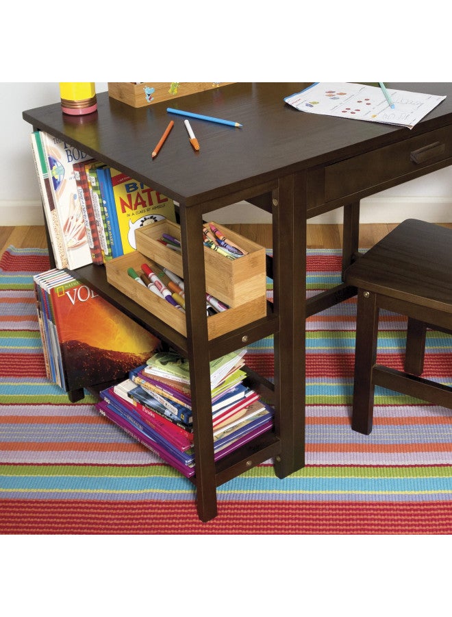 Lipper International 8182S Bamboo Wood Stacking Drawer Organizer Box, 3" x 12" - Image 3