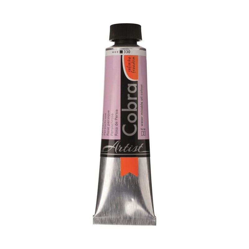 Cobra WaterMixable Oil Color 40 ml Tube Persian Rose