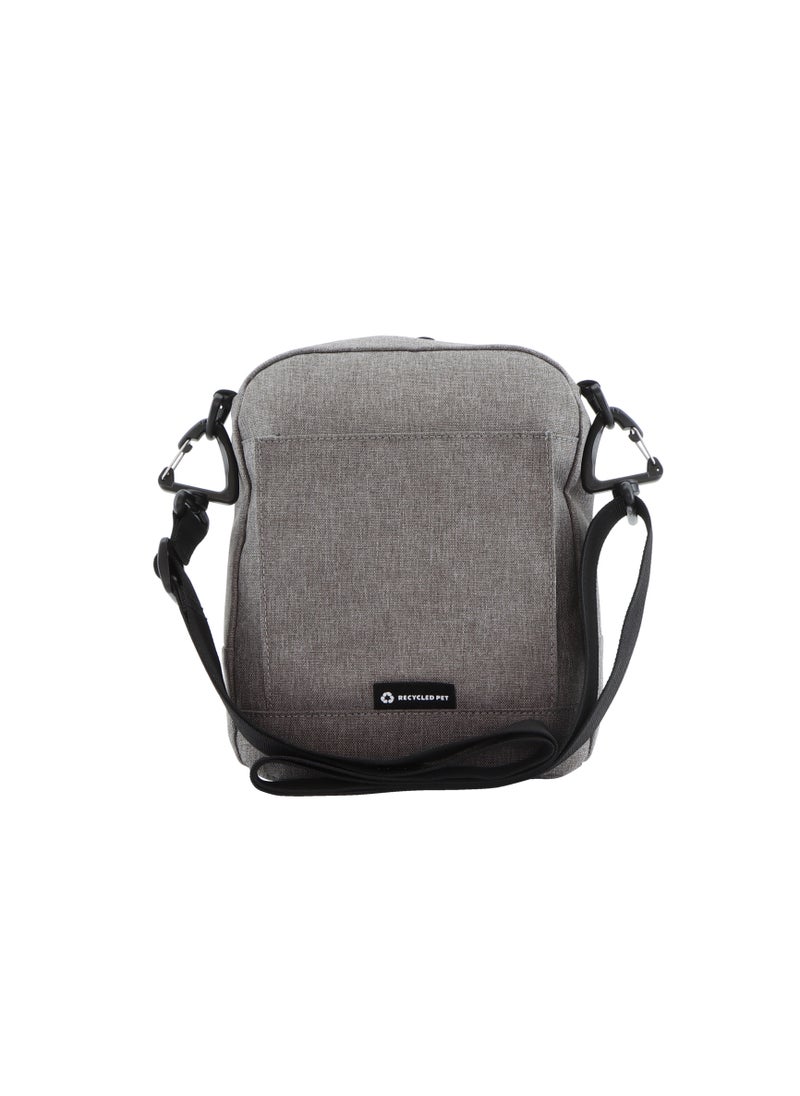 NATIONAL GEOGRAPHIC National Geographic Shadow RPET Utility Bag Grey, Durable Water Resistant RFID Pocket, Multi Pocket Casual Shoulder Bag/Crossbody Bag For Office Work School University Travel  - Image 4