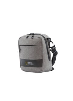 NATIONAL GEOGRAPHIC National Geographic Shadow RPET Utility Bag Grey, Durable Water Resistant RFID Pocket, Multi Pocket Casual Shoulder Bag/Crossbody Bag For Office Work School University Travel  - Image 2