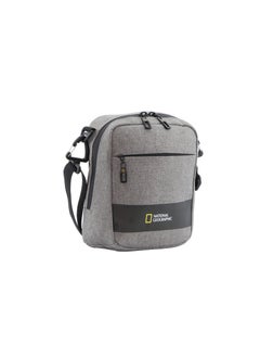 NATIONAL GEOGRAPHIC National Geographic Shadow RPET Utility Bag Grey, Durable Water Resistant RFID Pocket, Multi Pocket Casual Shoulder Bag/Crossbody Bag For Office Work School University Travel  - Image 5