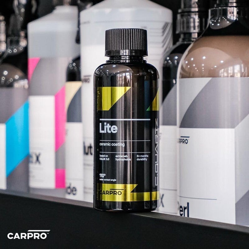 CARPRO CQUARTZ Lite - Sio2 (ceramic), Tio2 (titanium) Hybrid Car Ceramic Coating or Topcoat, Apply to Any Surface, Wipe On and Wipe Off - 100mL - Image 5